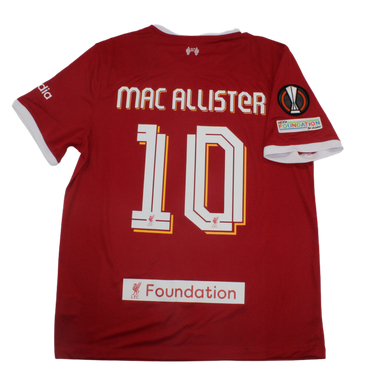 Camisa Liverpool Home 23/24 - Versão Retrô "Mac Allister" Nº 10