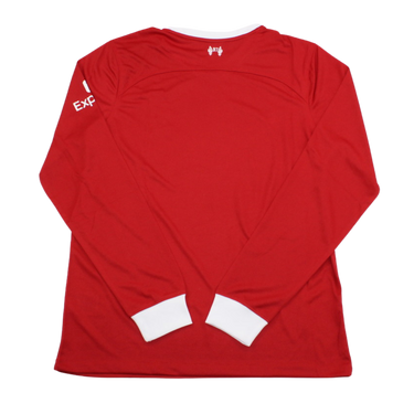 Camisa Liverpool Manga Longa Home 23/24 - Versão Retrô