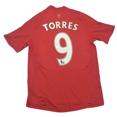 Camisa Liverpool Home 09/10 - Versão Retrô "Torres" Nº 9
