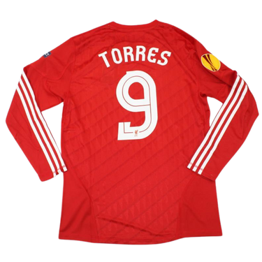 Camisa Liverpool Manga Longa 10/11 - Versão Retrô "Torres" Nº 9