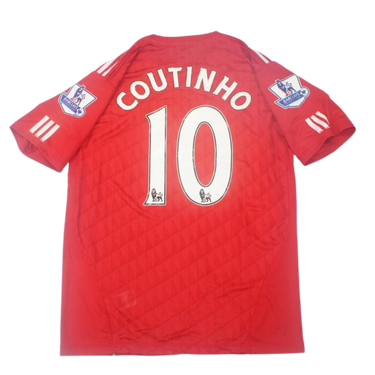 Camisa Liverpool Home 10/12 - Versão Retrô "Coutinho" Nº 10
