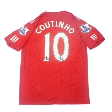 Camisa Liverpool Home 10/12 - Versão Retrô "Coutinho" Nº 10