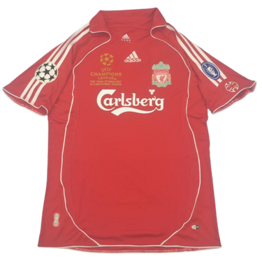 Camisa Liverpool Home 06/08 - Versão Retrô "Gerrard" Nº 8