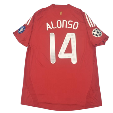 Camisa Liverpool Home 09/10 - Versão Retrô "Alonso" Nº 14