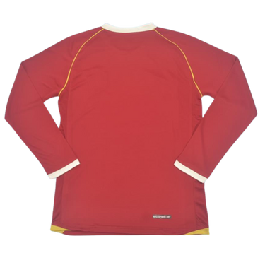 Camisa Manchester United Manga Longa Home 06/07 - Versão Retrô