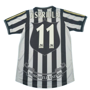 Camisa Newcastle United Home 97/99 - Versão Retrô "Asprilla" Nº 11