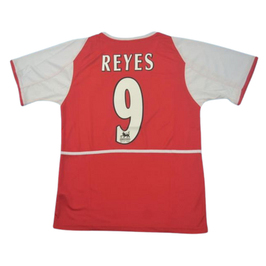 Camisa Arsenal Home 02/04 - Versão Retrô "Reyes" Nº 9