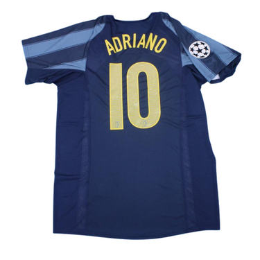 Camisa Retrô Inter de Milão Third UCL Versão 04/05 "Adriano" N°.10