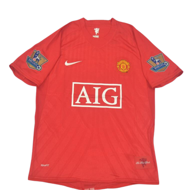 Camisa Manchester United Home 07/09 - Versão Retrô "Scholes" Nº 18