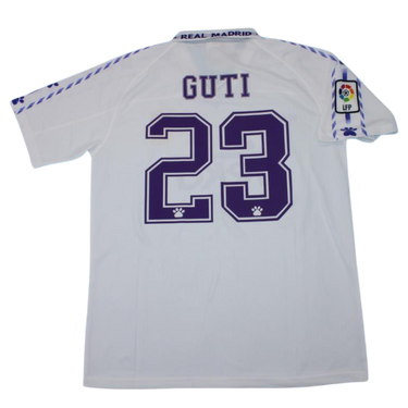 Camisa Real Madrid Home 96/97 - Versão Retrô "Guti" Nº 23