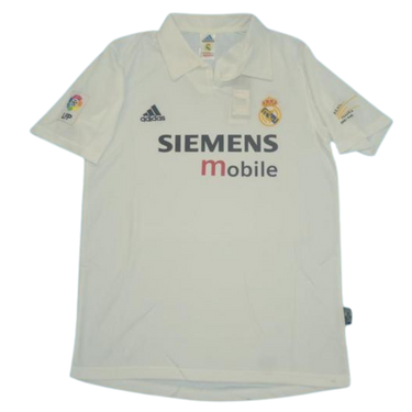 Camisa Real Madrid Home 02/03 - Versão Retrô "Zidane" Nº 5