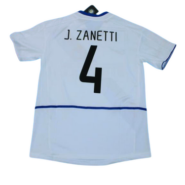 Camisa Retrô Inter de Milão Away  02/03 "J.Zanetti" N°.4