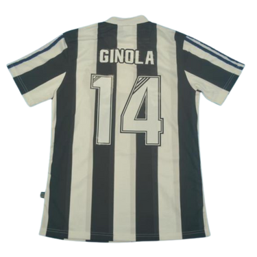 Camisa Newcastle United Home 95/97 - Versão Retrô "Ginola" Nº 14
