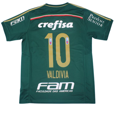 Camisa Palmeiras Home 2014 - Versão Retrô "Valdivia" Nº 10
