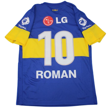 Camisa Boca Juniors Home 11/12 - Versão Retrô "Roman" N° 10