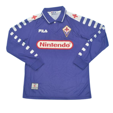 Camisa Fiorentina Manga Longa Home 98/99 - Versão Retrô