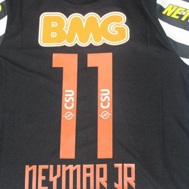 Camisa Santos Home 11/12 - Versão Retrô "Neymar Jr" Nº 11