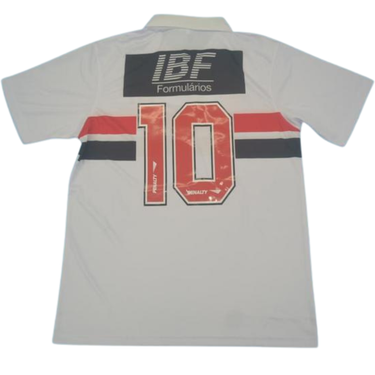 Camisa São Paulo Home 1991 - Versão Retrô Nº 10