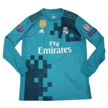 Camisa Real Madrid Manga Longa 17/18 - Versão Retrô "Cristiano Ronaldo" Nº 7