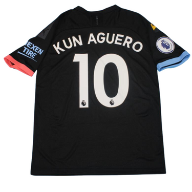 Camisa Retrô Manchester City  19/20 "Kun Aguero" Nº10