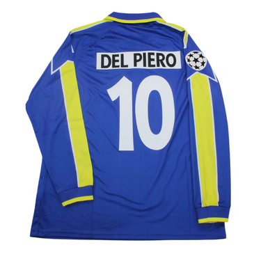 Camisa Juventus Manga Longa 96/97 - Versão Retrô "Del Piero" Nº 10