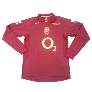 Camisa Arsenal Manga Longa 05/06 - Versão Retrô "Henry" Nº 14