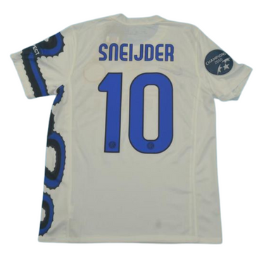 Camisa Retrô Inter de Milão Away  UCL Versão 10/11 "Sneijder" N°.10