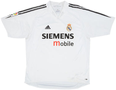 Camisa Real Madrid Home 04/05 - Versão Retrô  "Zidane" Nº 5