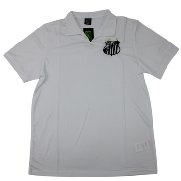 Camisa Santos Home 1970 - Versão Retrô "Pele" Nº 10