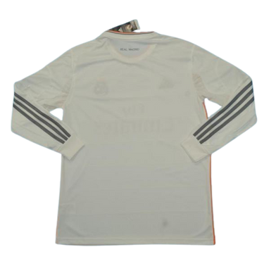 Camisa Real Madrid Manga Longa Home 13/14 - Versão Retrô