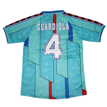 Camisa Barcelona Away 96/97 - Versão Retrô "Guardiola" Nº 4