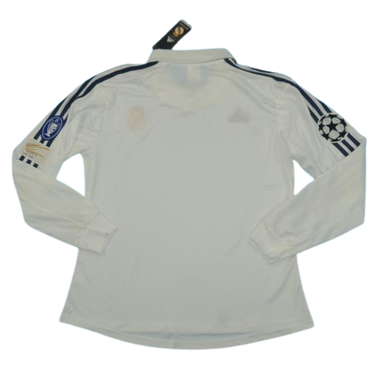 Camisa Real Madrid UCL Final Home 2002 - Versão Retrô