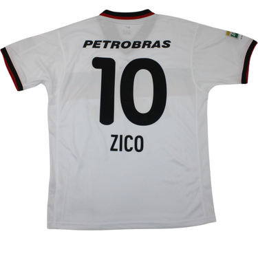 Camisa Flamengo Away 2001 - Versão Retrô "Zico" Nº 10