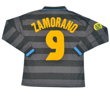 Camisa Inter de Milão Manga Longa 97/98 - Versão Retrô "Zamorano" Nº 9