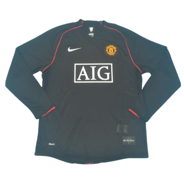 Camisa Manchester United Manga Longa 07/08 - Versão Retrô