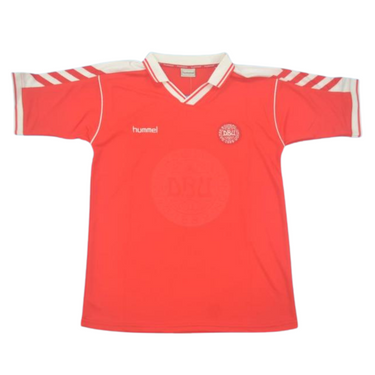 Camisa Dinamarca Home 1988 - Versão Retrô