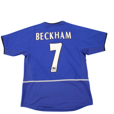 Camisa Manchester United Away 02/03 - Versão Retrô "Beckham" Nº 7