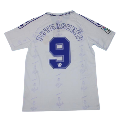 Camisa Real Madrid Home 94/96 - Versão Retrô "Butragueño" Nº 9