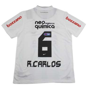 Camisa Corinthians Home 10/11 - Versão Retrô "R.Carlos" Nº 6