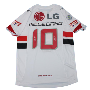 Camisa São Paulo Home 06/07 - Versão Retrô "Souza" Nº 10