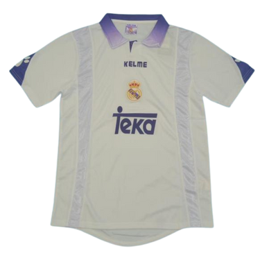 Camisa Real Madrid Home 97/98 - Versão Retrô "Redondo" Nº 6