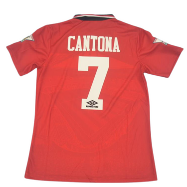 Camisa Manchester United Home 94/96 - Versão Retrô "Cantona" Nº 7