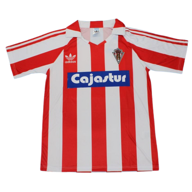 Camisa Real Sporting Gijón Home 86/87 - Versão Retrô