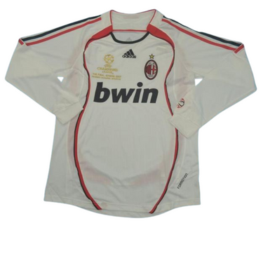 Camisa Milan Manga Longa Away 06/07 - Versão Retrô