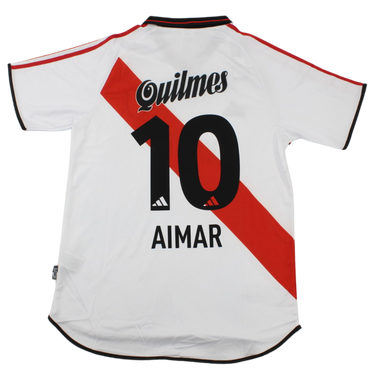 Camisa River Plate Home 00/01 - Versão Retrô "Aimar" N° 10