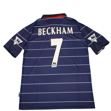 Camisa Manchester United Away 99/00 - Versão Retrô "Beckham" Nº 7