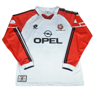 Camisa Milan Manga Longa 97/98 - Versão Retrô "Redondo" Nº 5