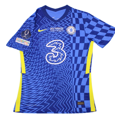 Camisa Chelsea UEFA Super Cup 21/22 - Versão Retrô "Jorginho" Nº 5