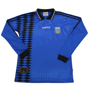 Camisa Argentina Manga Longa Away 1994 - Versão Retrô