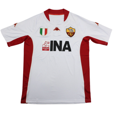 Camisa Retrô Roma Away 01/02